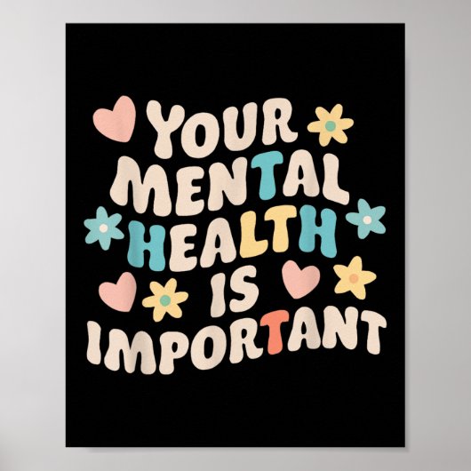 Poster Sensibilisation au suicide Dépression Anxiété Sant (Devant)