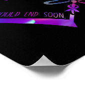 Poster Sensibilisation au suicide Ruban Santé mentale pos (Coin)