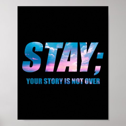 Poster Sensibilisation Au Suicide, Sensibilisation À La S (Devant)
