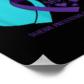 Poster Sensibilisation au suicide Sœur En mémoire Prévent (Coin)