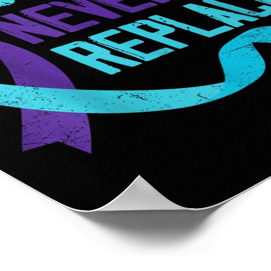 Poster Sensibilisation au suicide Vous ne pouvez jamais r (Coin)