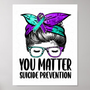 Poster Sensibilisation au suicide Vous Problème Santé Men