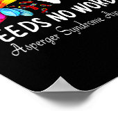 Poster Sensibilisation au syndrome d'Asperger (Coin)