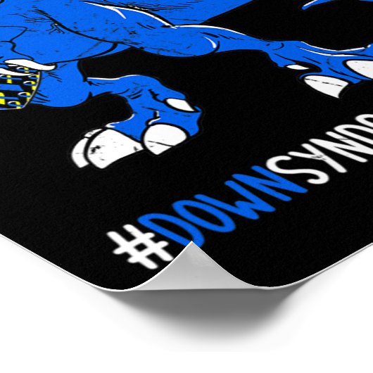 Poster Sensibilisation au syndrome de Down 5 (Coin)