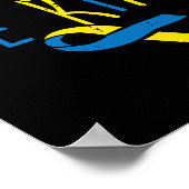 Poster Sensibilisation au syndrome de Down Être comme ASL (Coin)