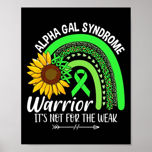Poster Sensibilisation au syndrome de Gal Alpha (Devant)