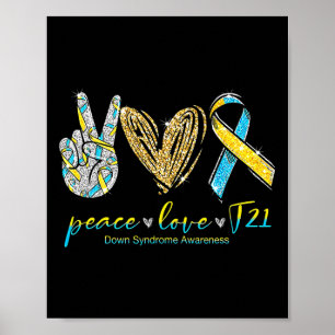 Poster Sensibilisation au syndrome de l'amour pour la pai