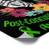 Poster Sensibilisation au syndrome post-commotion Hallowe (Coin)