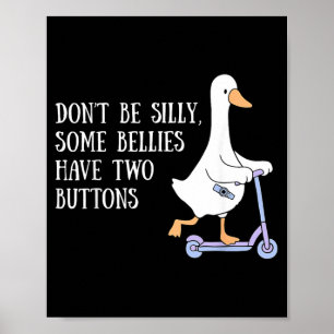 Poster Sensibilisation au tube G Silly Goose Maman nourri