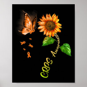 Poster Sensibilisation aux cultures de tournesol papillon