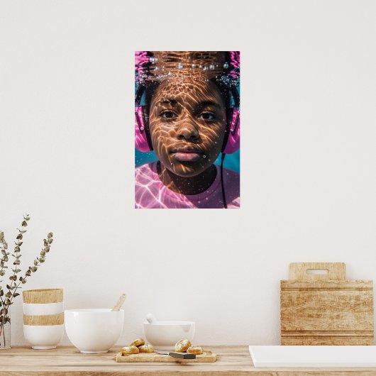 Poster Sensibilisation aux déplacements des filles autist (Cuisine)