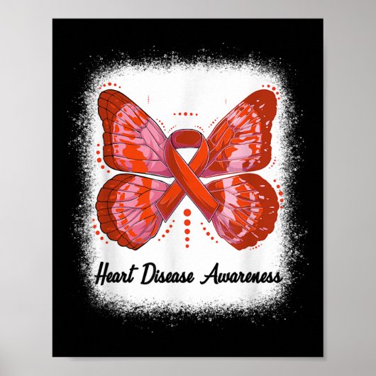 Poster Sensibilisation aux maladies cardiaques En Février (Devant)