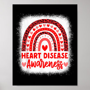 Poster Sensibilisation aux maladies cardiaques Mois cardi