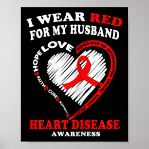 Poster Sensibilisation aux maladies cardiaques T Chemise