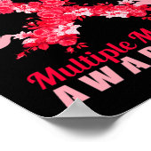 Poster Sensibilisation aux myélomes multiples Oiseaux (Coin)