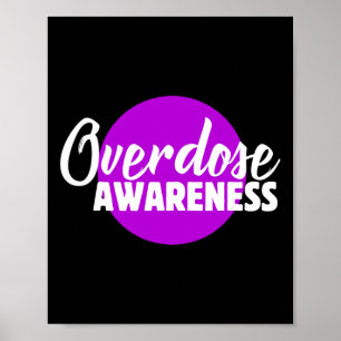 Poster Sensibilisation aux surdoses de drogues chez les h