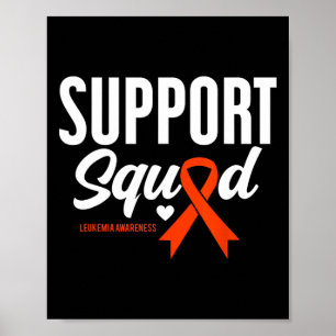 Poster Sensibilisation de l'équipe de soutien à la leucém