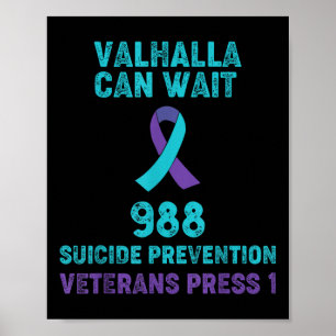 Poster Sensibilisation des anciens combattants au suicide