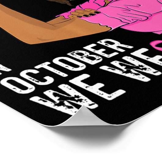 Poster Sensibilisation Des Femmes Au Cancer Du Sein En Oc (Coin)