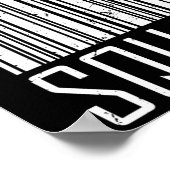 Poster Sensibilisation Et Gesturage À La Main Sourde Fier (Coin)