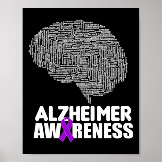 Poster Sensibilisation Heimerheimer Violet Ribbon Support (Devant)