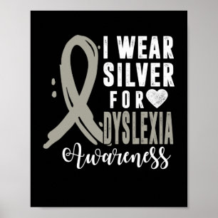 Poster Sensibilisation Je Porte L'Argent Ribbon Apprentis