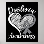 Poster Sensibilisation Lecture Trouble Apprentissage Hand (Devant)