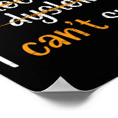 Poster Sensibilisation Lecture Trouble Apprentissage Hand (Coin)