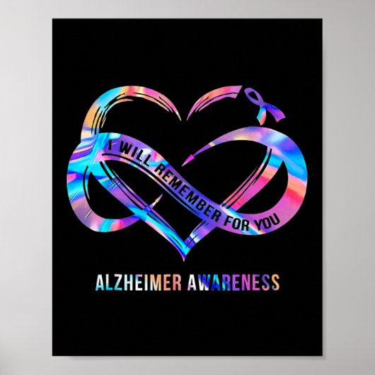 Poster Sensibilisation que je me souviendrai pour vous (Devant)