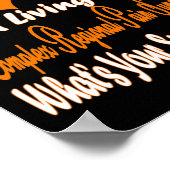 Poster Sensibilisation régionale complexe au syndrome de (Coin)