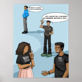 Poster Sensibilisation sociale (Matte) (Devant)