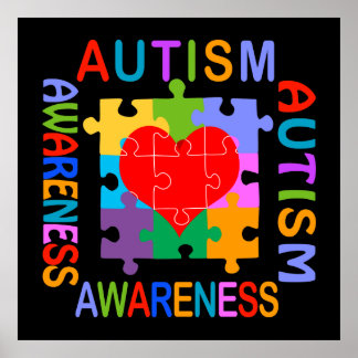 Poster Sensibilisation sur l'autisme