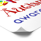 Poster Sensibilisation sur l'autisme (Coin)