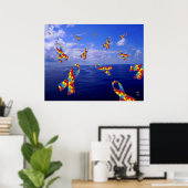 Poster sensibilisation sur l'autisme (Bureau à domicile)