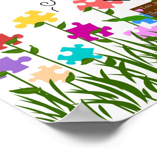 Poster sensibilisation sur l'autisme (Coin)