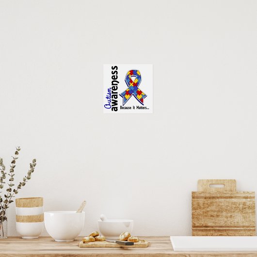 POSTER SENSIBILISATION SUR L'AUTISME 5 (Cuisine)