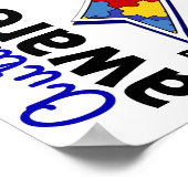 POSTER SENSIBILISATION SUR L'AUTISME 5 (Coin)