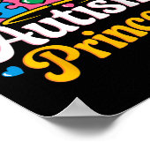 Poster Sensibilisation sur l'autisme Autisme Princesse Au (Coin)