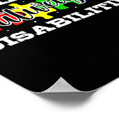 Poster Sensibilisation sur l'autisme - Capacités supérieu (Coin)