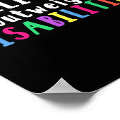 Poster Sensibilisation sur l'autisme - Capacités supérieu (Coin)