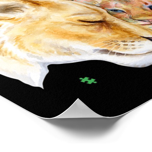 Poster Sensibilisation sur l'autisme Ce Qui Vous Fait Dif (Coin)