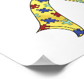 POSTER SENSIBILISATION SUR L'AUTISME DE SUPPORT (Coin)