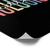 Poster Sensibilisation sur l'autisme d'enseignement spéci (Coin)