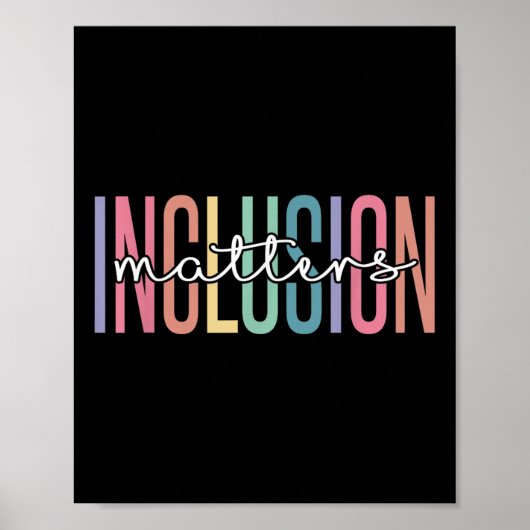 Poster Sensibilisation sur l'autisme d'enseignement spéci (Devant)