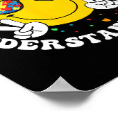 Poster Sensibilisation sur l'autisme Enseignant Puzzle Ap (Coin)