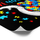 Poster Sensibilisation sur l'autisme Femmes Acceptation E (Coin)