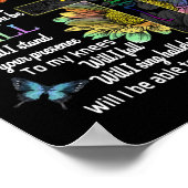 Poster Sensibilisation sur l'autisme Je Ne Peux Imaginer  (Coin)