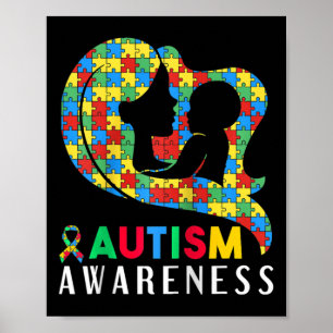Poster Sensibilisation sur l'autisme - Mois d'aide