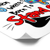 Poster Sensibilisation sur l'autisme Pourquoi convient-il (Coin)