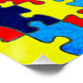 Poster Sensibilisation sur l'autisme-Puzzle par Shirley T (Coin)